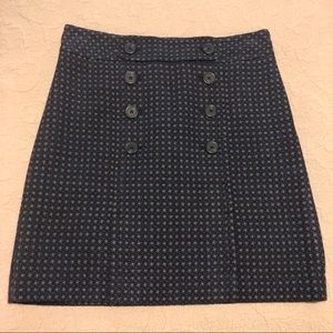 Houndstooth Pencil Skirt - Sz 2